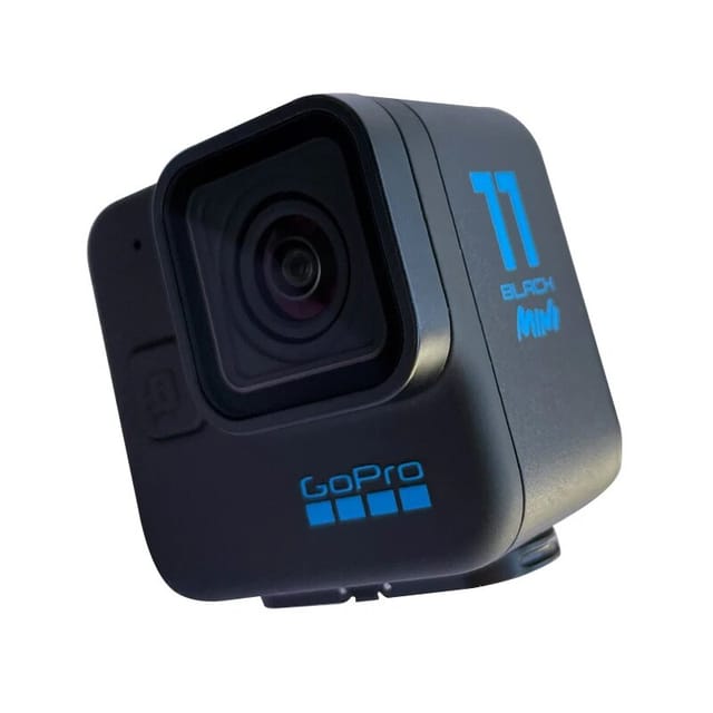 Товар Экшн-камера GoPro HERO11 Black Mini, 27.6МП, 5312x2988, 1500 мА·ч, черный (+кейс)