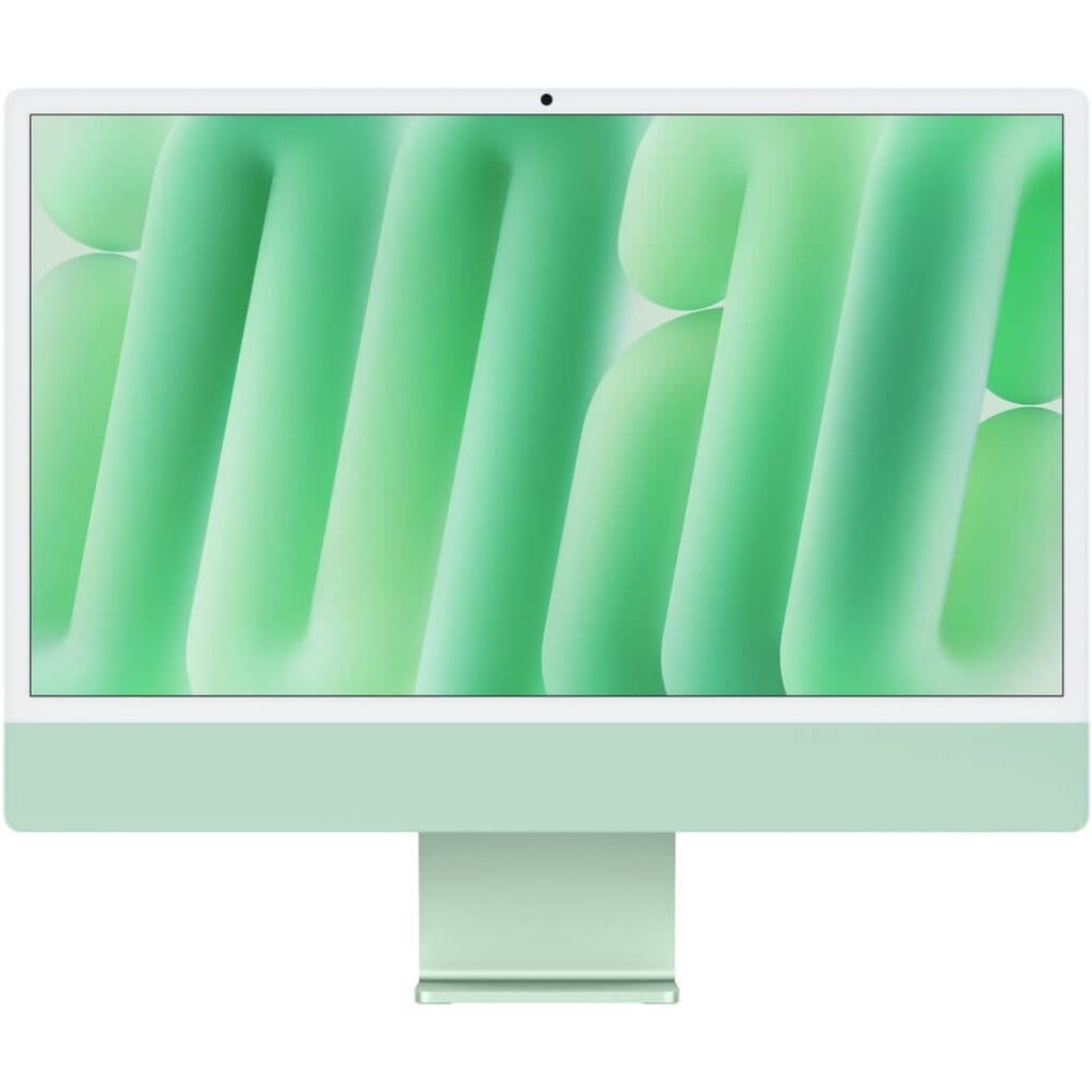 Товар Моноблок Apple iMac 24 (Retina 4,5K, M4 10C CPU, 10C GPU, 16Gb, 512Gb SSD), MWV03, Green
