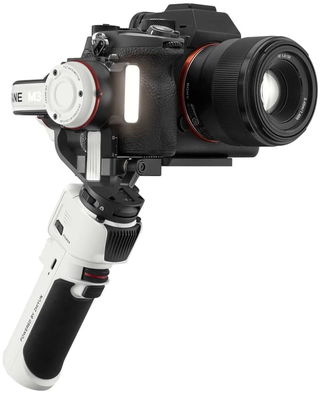 Товар Стабилизатор Zhiyun Crane-M3 Combo, для телефона, аккамулятор, белый