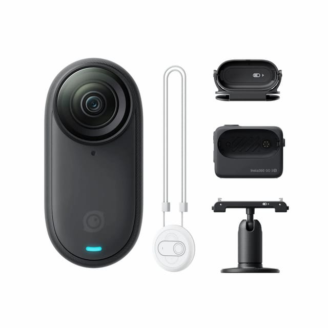 Товар Экшн-камера Insta 360 Go 3S, 128Gb, UHD 4K, IPX8, Black (Черный)