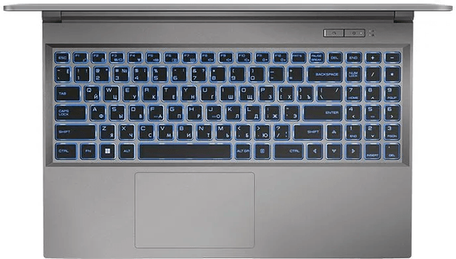 Товар Ноутбук Maibenben X527 Core i7 12650H 16Gb SSD 512Gb RTX4050 6Gb 15.6 IPS FHD Linux grey WiFi BT 4100mAh (X527FSFMLGRE0)