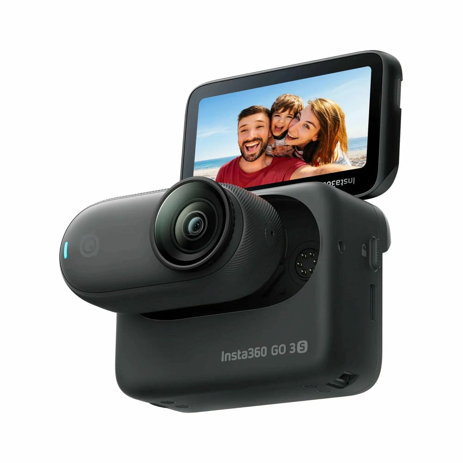 Товар Экшн-камера Insta 360 Go 3S, 128Gb, UHD 4K, IPX8, Black (Черный)