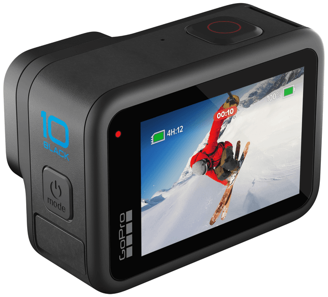 Товар Экшн-камера GoPro HERO10 Black, 23.6МП, 5312x2988, 1720 мА·ч, черный