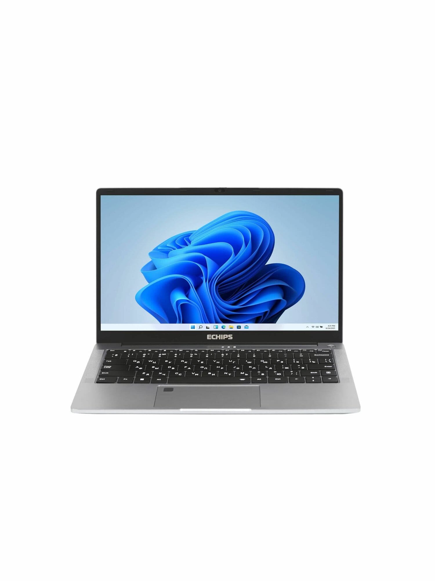 Товар Ноутбук Echips Fusion NK14U5, экран 14", SSD 512 ГБ, Windows 11, серебристый