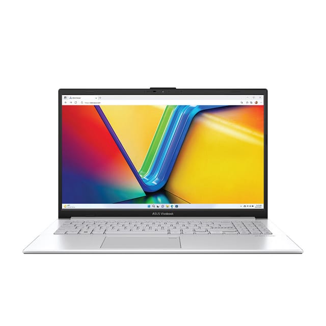 Товар Ноутбук 15.6" OLED FHD ASUS E1504FA-L1013W silver (Ryzen 5 7520U/8Gb/512Gb SSD/VGA int/W11) (90NB0ZR1-M00LA0)