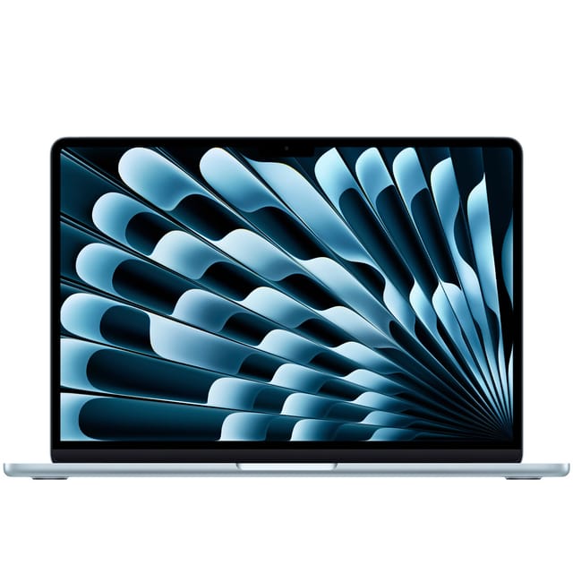 Товар Ноутбук Apple MacBook Air 13 (2025) M4, 16/256 ГБ, MC6T4, Sky Blue | Небесно Голубой, английская раскладка