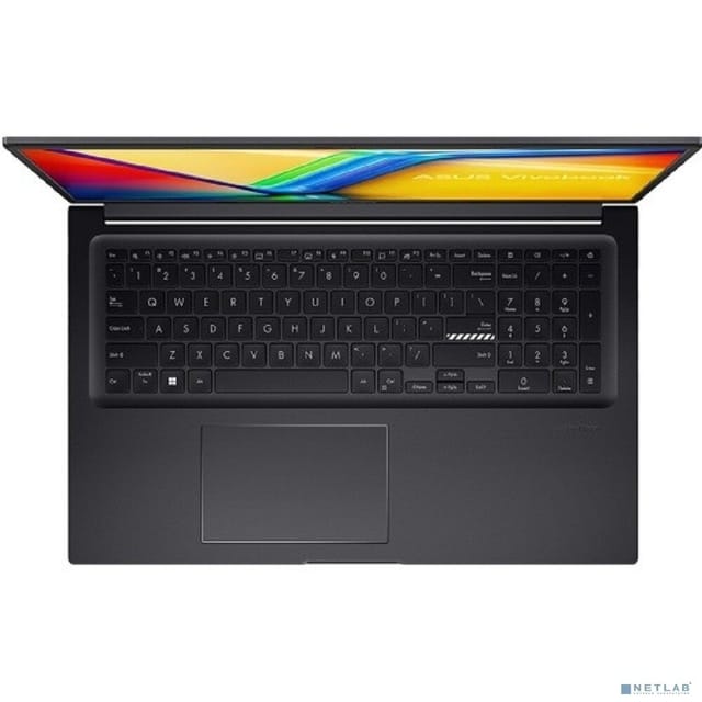 Товар Ноутбук Asus VivoBook M3704YA-AU052, 17.3", IPS, AMD Ryzen 7 7730U, DDR4 16ГБ, SSD 512ГБ, UMA, черный (90nb1192-m00200)