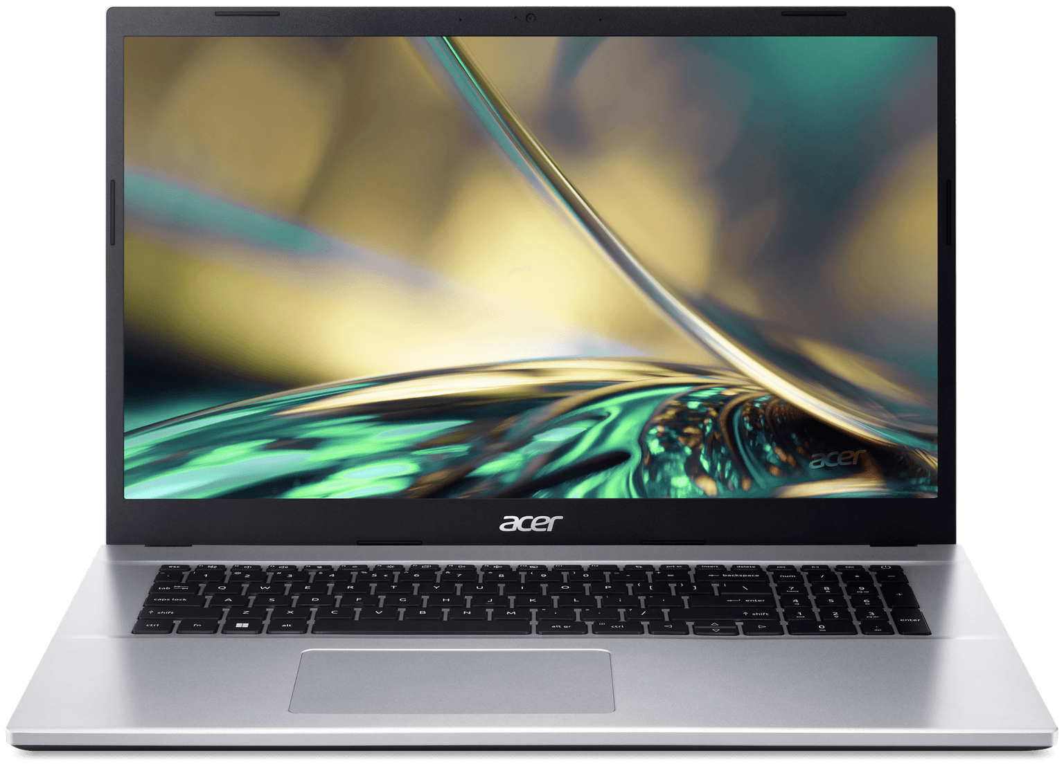 Товар Ноутбук Acer Aspire 3, 17.3", Core i5, 8GB, 512GB, IPS, серебристый