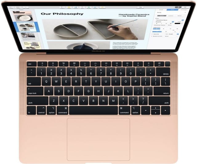 Товар Ноутбук Apple Macbook Air 13 M1 (MGND3) 8/256, Gold, золотой, английская раскладка