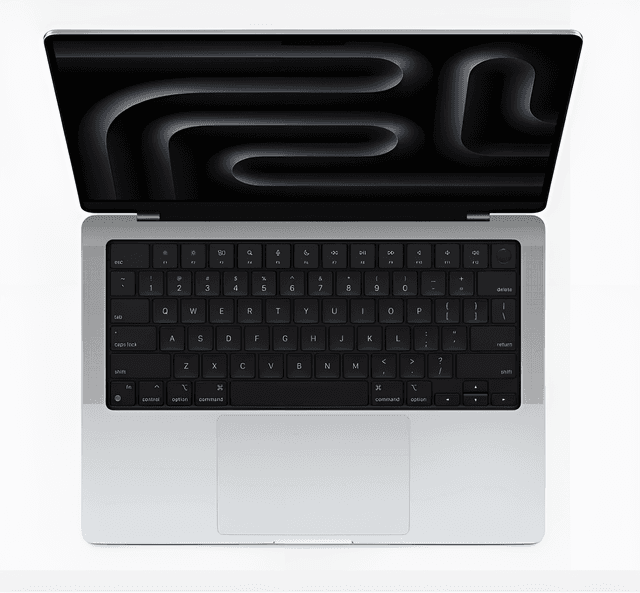 Товар Ноутбук Apple MacBook Pro 14 (2023), M3, 8/512Gb, SSD, (MR7J3), Silver, английская раскладка