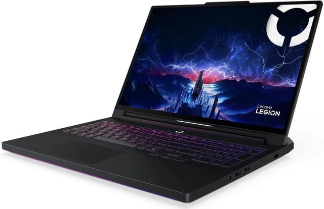 Товар Ноутбук Lenovo Legion Pro 7 16IAX10H Core Ultra 9 275HX 32Gb SSD1Tb NVIDIA GeForce RTX5080 16Gb 16" OLED WQXGA (2560x1600) Windows 11 Home black WiFi BT Cam (83F50029RK)