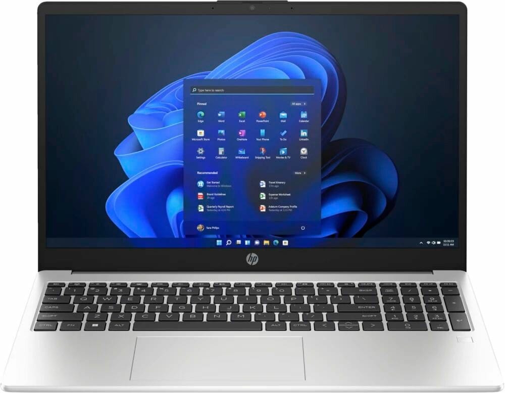 Товар Ноутбук HP 250 G10 15.6" (1920х1080) IPS, Intel Core i5-1334U, 16Гб DDR4, 512Гб SSD, Intel Iris Xe, Без ОС (A23JZEA)