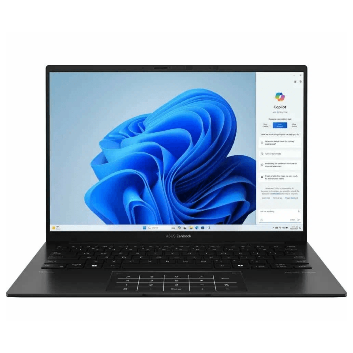 Товар Ноутбук ASUS Zenbook 14 OLED UM3406HA-QD081 черный (90NB1271-M00550)
