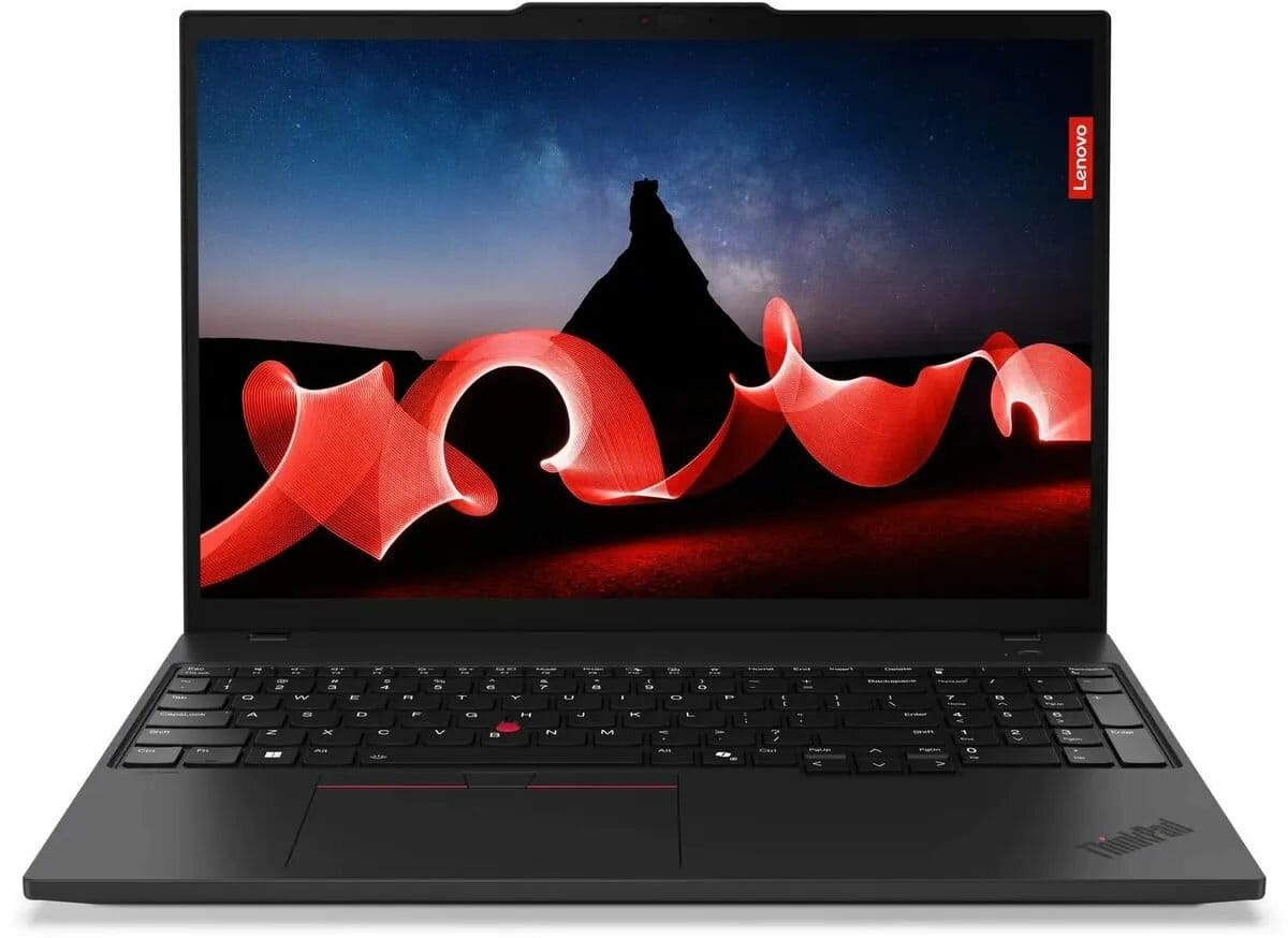 Товар Ноутбук Lenovo ThinkPad T16 Gen 3 16" (3840x2400) OLED, Intel Core Ultra 7 165H, 32Гб DDR5, 1Тб SSD, Intel Arc, Без ОС, черный (21MQS7GA00)