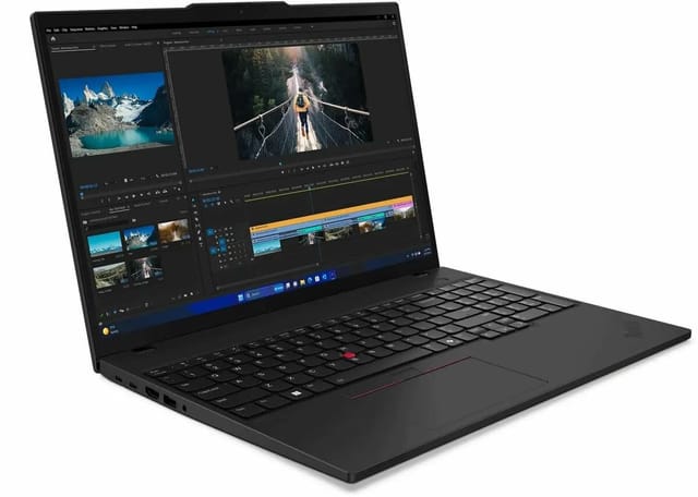 Товар Ноутбук Lenovo ThinkPad T16 Gen 3 16" (3840x2400) OLED, Intel Core Ultra 7 165H, 32Гб DDR5, 1Тб SSD, Intel Arc, Без ОС, черный (21MQS7GA00)