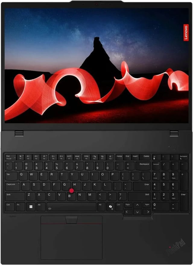 Товар Ноутбук Lenovo ThinkPad T16 Gen 3 16" (3840x2400) OLED, Intel Core Ultra 7 165H, 32Гб DDR5, 1Тб SSD, Intel Arc, Без ОС, черный (21MQS7GA00)