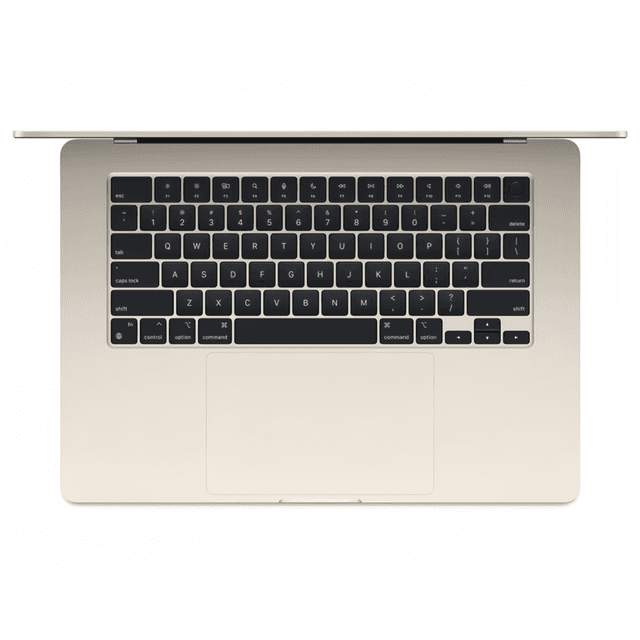 Товар Ноутбук Apple MacBook Air 15 2025 M4 24/512GB Starlight (MC6K4), английская раскладка клавиатуры