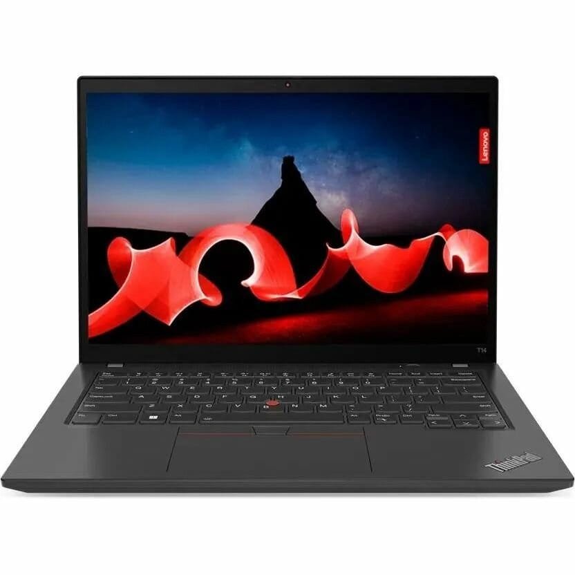 Товар Ноутбук Lenovo ThinkPad T14 Gen 4 14" IPS, Core I5-1345U, 16Gb DDR5,512Gb SSD, Intel UHD, Без ОС, Black (21HD003PRT)