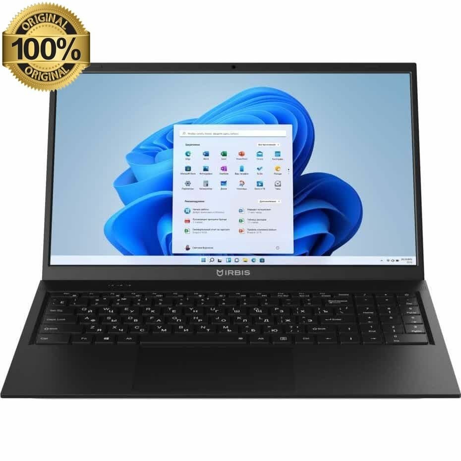 Товар Ноутбук для работы и игр, Ноутбук IRBIS Breeze 15NBC1015 (15NBC1015B)