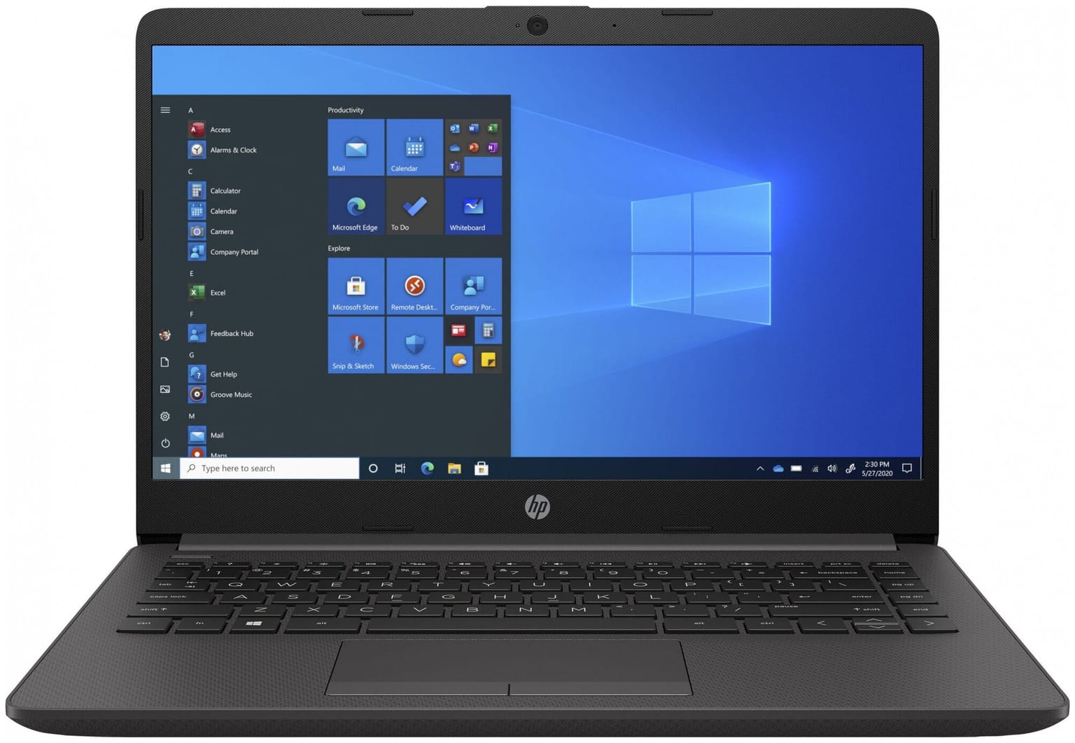 Товар Ноутбук HP 240 G8 14" 1920x1080 Intel Core i5 1035G1, 8Gb RAM, 256Gb SSD темно-серый, W10 (43W62EA)