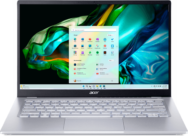 Товар Ноутбук Acer Swift Go SFG14-41-R7EG 14" IPS, AMD Ryzen 7 7730U, 16Gb, 1TB, AMD Radeon, Win11, silver (NX. KG3CD.002)