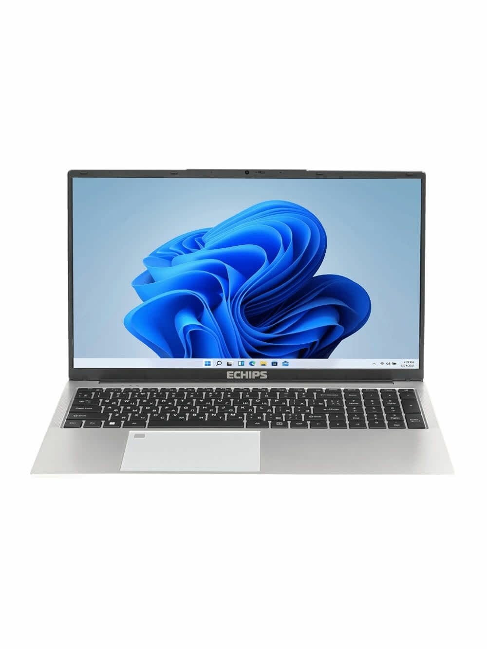 Товар Ноутбук Echips "Taganay", 17,3" IPS, Windows 11, 16GB RAM, SSD 512GB, Silver NR173G-RH
