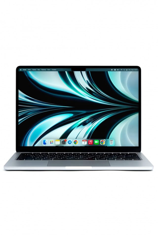 Товар 13.6" Ноутбук Apple MacBook Air 13 2022 2560x1664, M2,8/512 ГБ,10-core, MLY03LL/A, серебристый, английская раскладка