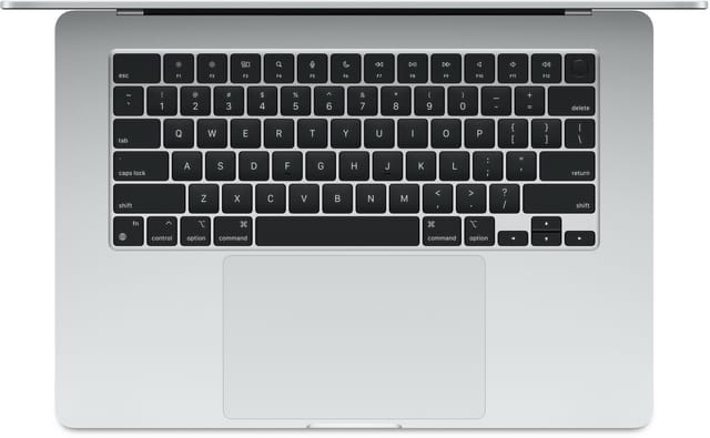 Товар 15.3" Ноутбук Apple MacBook Air 15 2023 2880x1864, M2,8/256 ГБ,10-core, MQKR3LL/A, Silver, английская раскладка