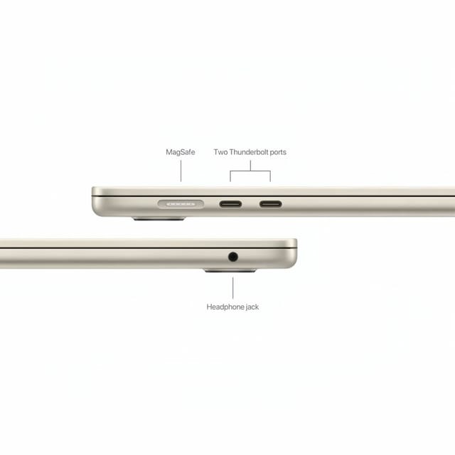 Товар Ноутбук Apple MacBook Air 15 2024 M3 24/512GB Starlight MC9K4 (Английская клавиатура)