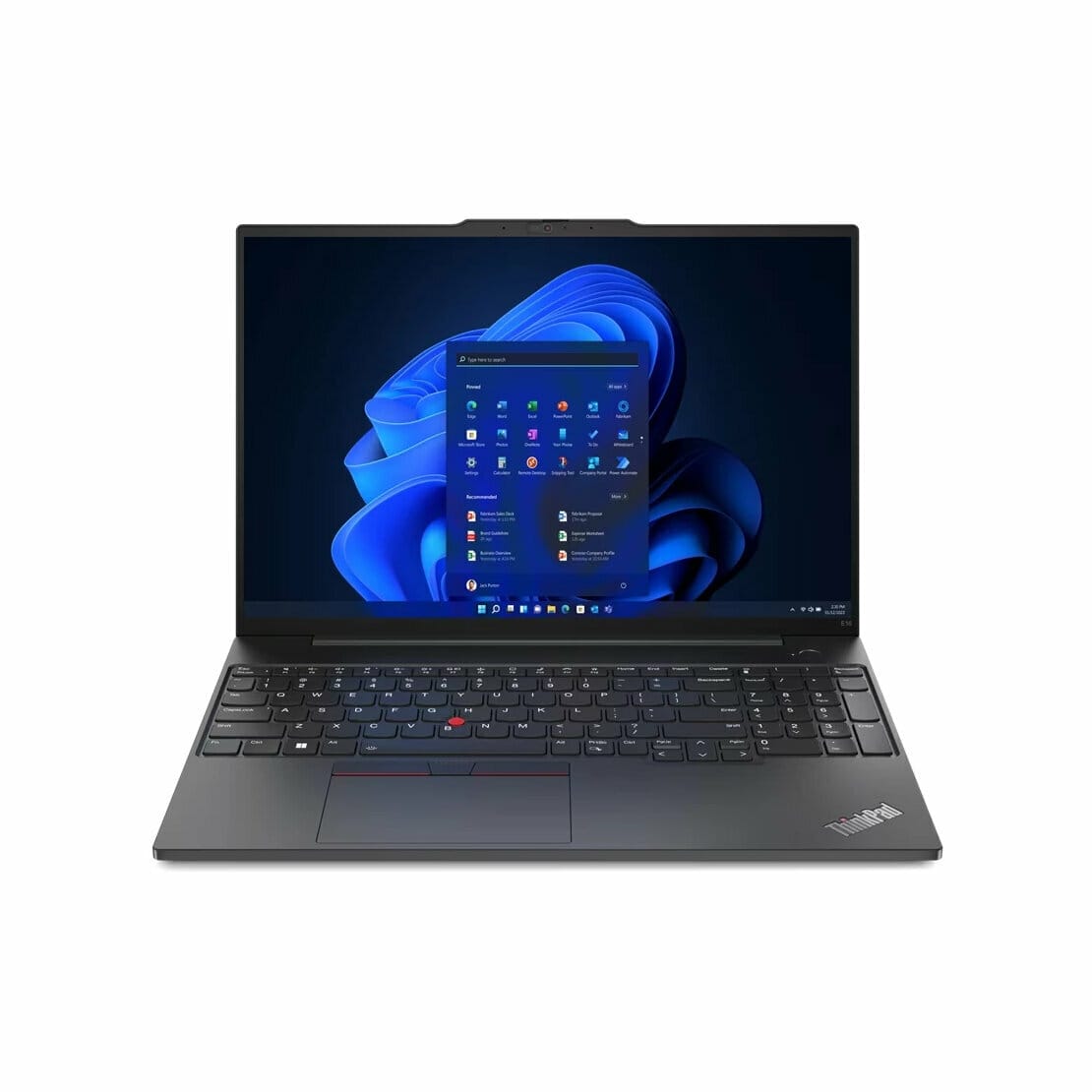 Товар Ноутбук Lenovo ThinkPad E16 G2 (21M5S09E00) 16"/R7 7735HS/16Гб/SSD512Гб/AMD Radeon/без ОС/черный