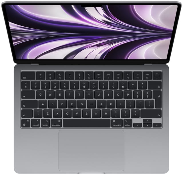 Товар Ноутбук Apple MacBook Air 13 (2022), M2, 8/256Gb,(MLXW3), Space Gray, Русская клавиатура.
