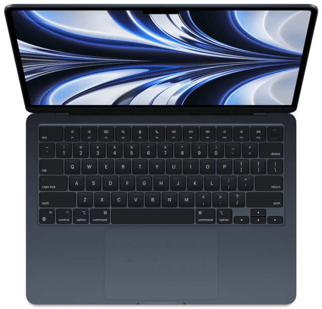 Товар Ноутбук Apple Macbook Air 13.6" 2022 (Apple M2 8c, GPU 8c) 8GB, SSD 256GB (MLY33LL/A) Midnight
