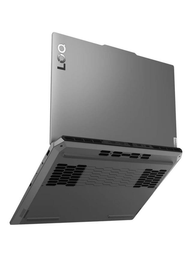 Товар Ноутбук 15.6" IPS FHD LENOVO LOQ 15IRX9 grey (Core i5 13450HX/24Gb/512Gb SSD/4050 6Gb/noOS) (83DV00NERK)