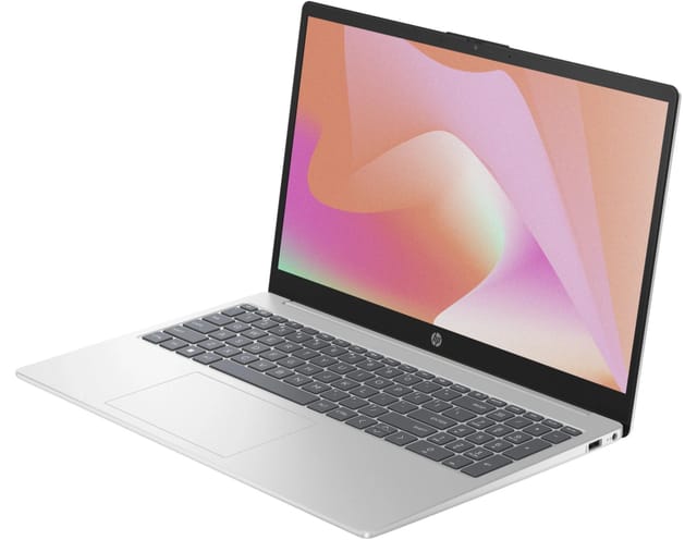 Товар Ноутбук HP 15-fc0024ny, 15.6", IPS, AMD Ryzen 7 7730U, DDR4 16ГБ, SSD 512ГБ, AMD Radeon Graphics, серебристый (b8ax0ea)