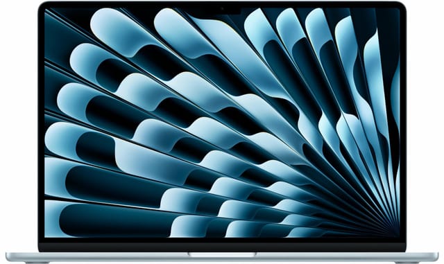 Товар Ноутбук Apple MacBook Air 15 2025 M4 24/512GB Sky Blue (MC7D4) Английская раскладка клавиатуры