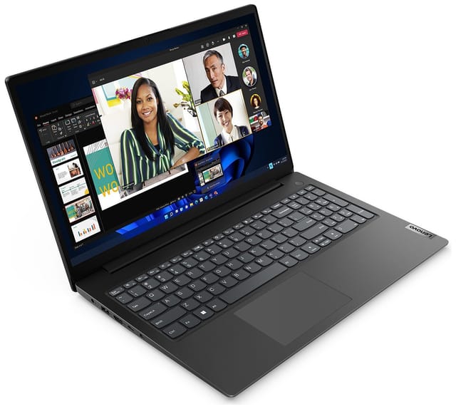 Товар Ноутбук 15.6" TN FHD Lenovo V15 G4 AMN black (AMD Ryzen 3 7320U/8Gb/256Gb SSD/VGA int/noOS) ((82YU0080UE))
