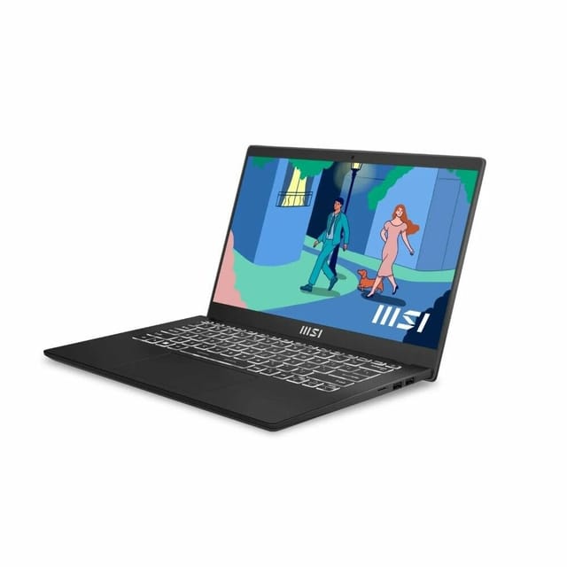 Товар Ноутбук MSI Modern 14 C7M-239XRU 14" AMD Ryzen 5 7530U 8Gb SSD 512Gb, без ОС, black (9S7-14JK12-239)
