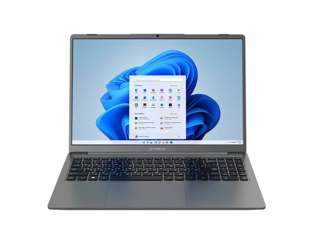 Товар Ноутбук IRBIS "16NBC1502", 16Gb, SSD 512 Gb, AMD Ryzen 5, 2560x1600, Windows 11, серый