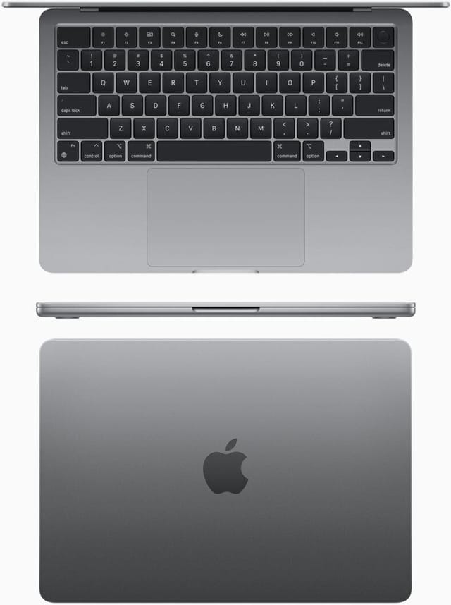 Товар 13.6" Ноутбук Apple MacBook Air 13 2022 , Apple M2, 8 ГБ, 256 ГБ, MLXW3, space gray, английская раскладка