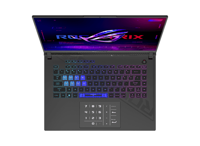 Товар Ноутбук ASUS ROG Strix G16 G614JU-N3490, 16", WUXGA, Core i5-13450HX, RAM 16ГБ, SSD 512ГБ, RTX 4050, 90NR0CC1-M012J0