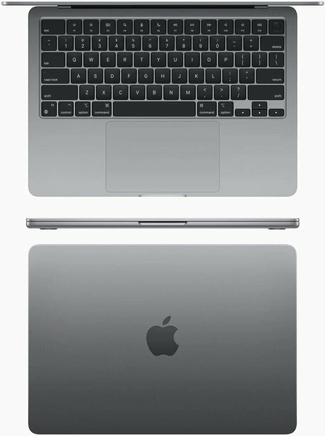 Товар 13.6" Ноутбук Apple MacBook Air 13 2022 , Apple M2, 8 ГБ, 256 ГБ, MLXW3, space gray, английская раскладка