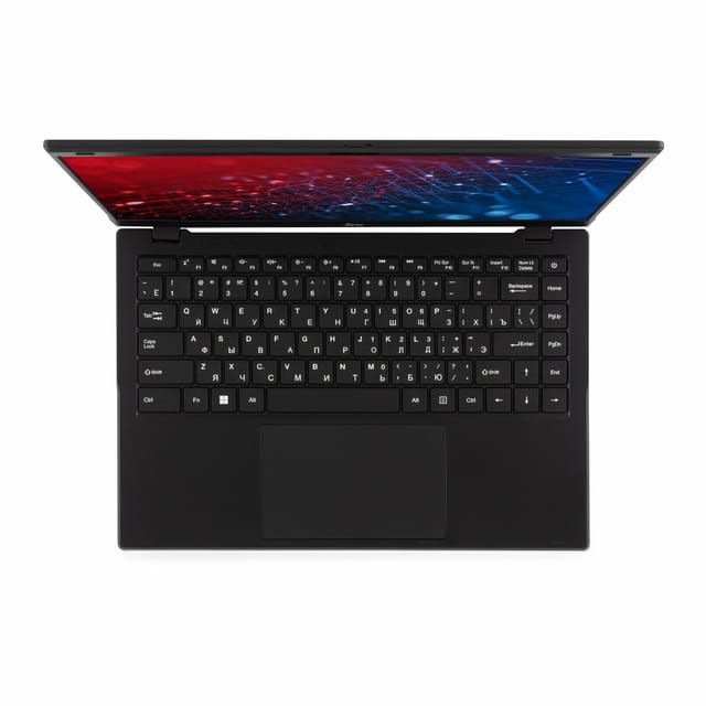 Товар Ноутбук IRU Planio 14ING, 14", IPS, Intel N-series N100, LPDDR5 8ГБ, SSD 512ГБ, Intel UHD Graphics, черный (2059101)