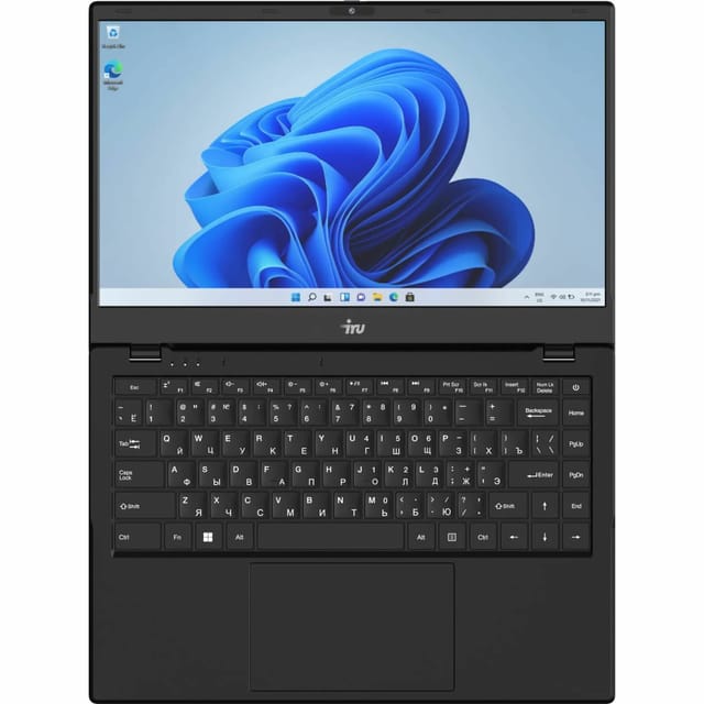 Товар Ноутбук для работы и учебы, ноутбук iru planio 14ing 2058902
