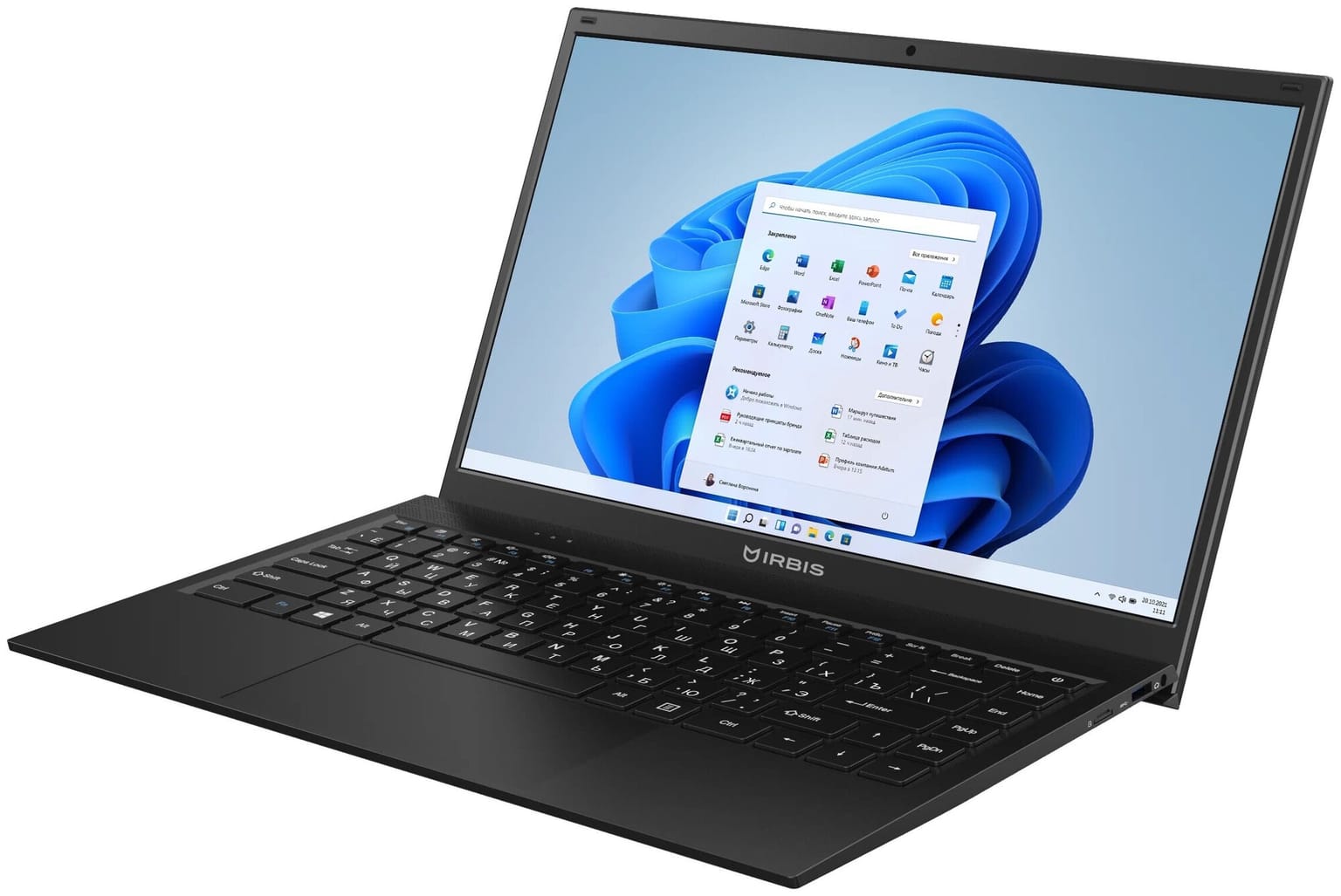 Товар Ноутбук Irbis 14NBC0001 14" Core i3-1115G4, 14"LCD 1920*1080 IPS , 8+512GB Ssd, AC wifi, camera: 2MP .