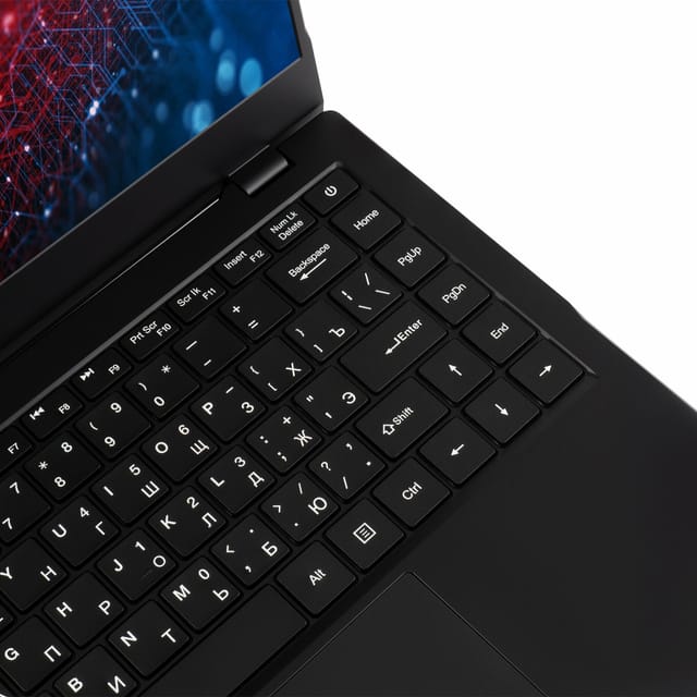 Товар Ноутбук IRU Planio 14ING, 14", IPS, Intel N-series N100, LPDDR5 8ГБ, SSD 512ГБ, Intel UHD Graphics, черный (2059101)