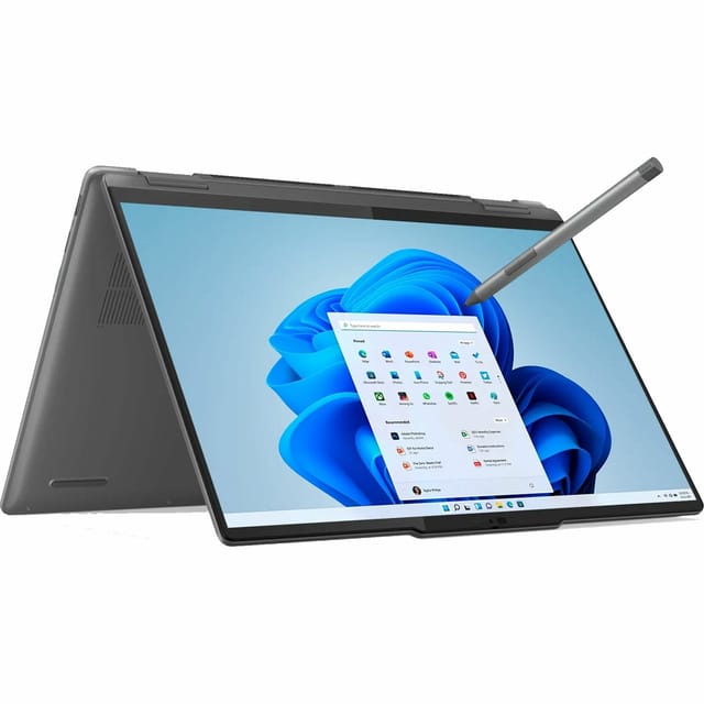 Товар Ноутбук для работы и учебы, ноутбук lenovo yoga 7 2-in-1 14iml9 83dj0095ru