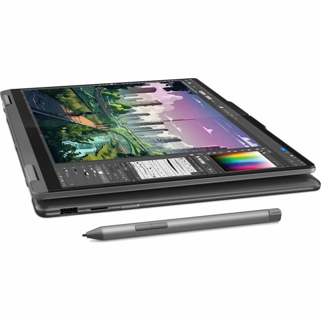 Товар Ноутбук для работы и учебы, ноутбук lenovo yoga 7 2-in-1 14iml9 83dj0095ru