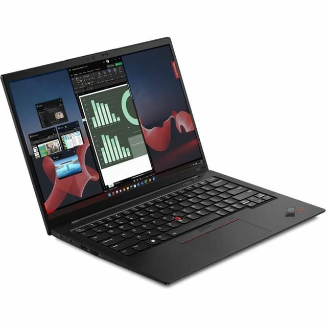 Товар Нутбук Lenovo ThinkPad X1 Carbon, W11 Pro, Deep Black, (21HM004GRT)
