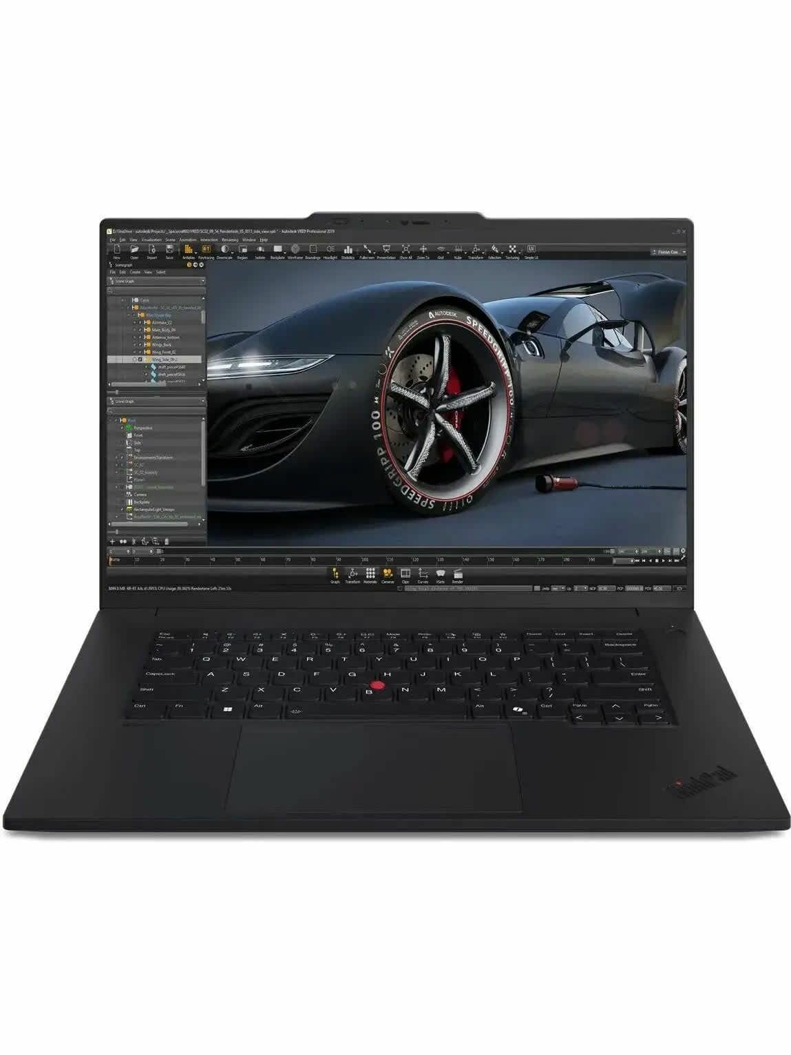 Товар Ноутбук для работы и игр, Ноутбук Lenovo ThinkPad P1 G7 21KWS60C00