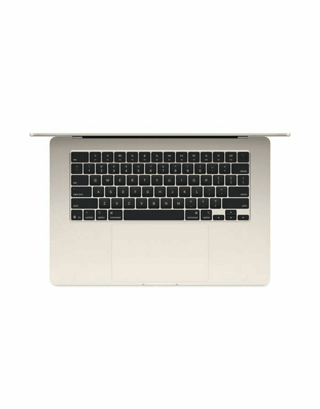 Товар Ноутбук Apple MacBook Air 13 2025, M4, 16/256Gb (MW0Y3), Starlight / Сияющая звезда, английская раскладка клавиатуры